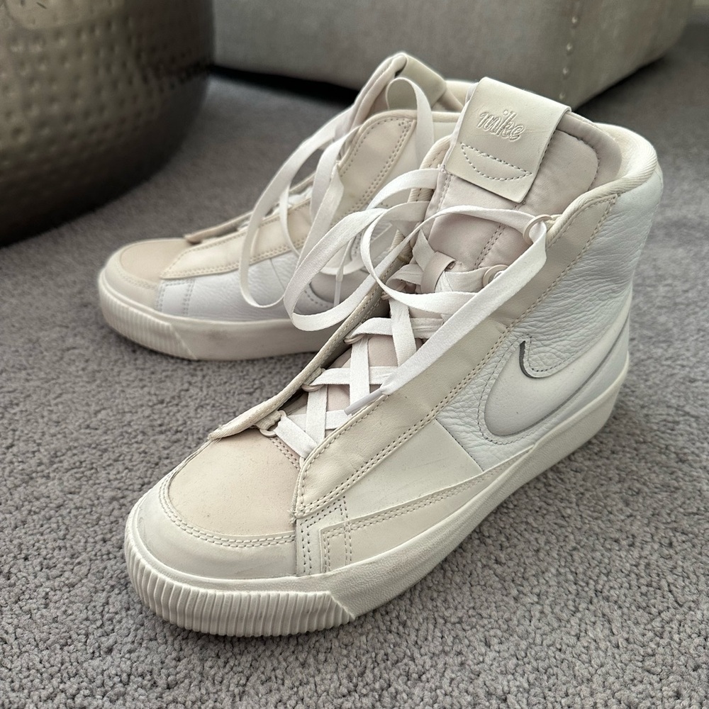Nike Blazer Mid Victory High Tops Beige Size 9